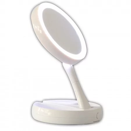 Miroir De Courtoisie Pliable à LED