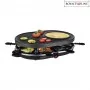 2 in 1 Elektrogrill mit 8 Stück Raclette