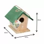 Lifetime Garden ED-13722: Nichoir 17x16x15cm