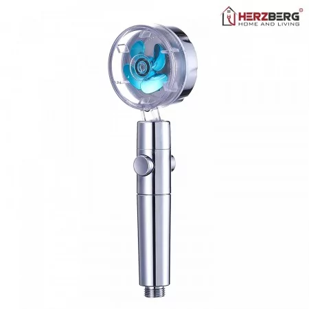 Herzberg HG-8087: Pomme De Douche Herzberg Turbo Chargeur