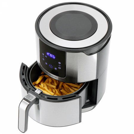 Friteuse à air 1400W avec écran tactile LED - 4L