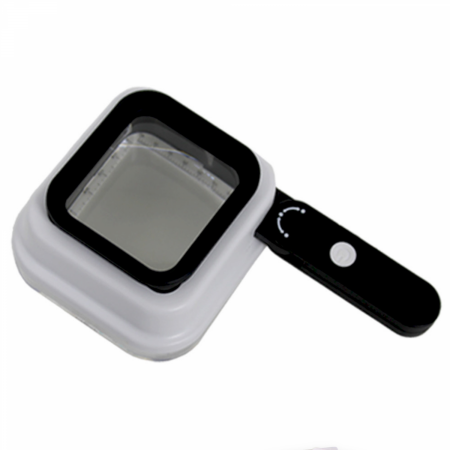Loupe pliable à 3 grossissements avec LED